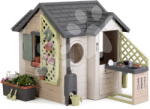 Smoby Căsuța Grădinarului cu sonerie lângă bucătărie Garden House Life Smoby cu jgheab, extensibilă cu filtru UV, de la 24 luni (SM810308-G) Casuta pentru copii