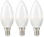 Nedis LED izzó, E14, gyertya, 2, 8 W, 250 lm, 2700 K, 3 db (LBE14C351P3)