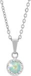 JSB Bijoux Opál Swarovski kristálykövekkel Pastel Mint Green 92300040mint (Ag925/1000, 1, 86 g)