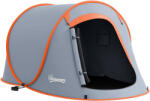 Outsunny Cort de Camping Pop-Up Impermeabil cu Geantă de Transport Gri | Aosom Romania (A20-404V00GY) Cort