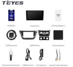  Autós navigáció Teyes CC3 2K Mitsubishi Lancer 9 (2007-2010) modellekhez, 4+32 GB, 9, 5 hüvelykes QLED, Octa-Core 2 GHz, Android, 4G, Bluetooth 5.1, DSP