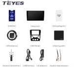 T'EYES CC3 2K Autós Navigáció SsangYong Rexton 3 Y290 2012-2017 6+128GB 9.5" QLED Nyolcmagos 2Ghz, Android 4G Bluetooth 5.1 DSP
