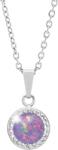 JSB Bijoux Opál Swarovski Violet kristálykövekkel 92300025vio (Ag925/1000, 2, 1 g)