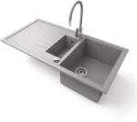 NERO Solarys - Dupla Gránit Mosogató - 100 cm