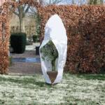  Pătură de lână albă cu fermoar Nature 70 g/m2 1, 5 x 1, 5 x 2 m (423508)