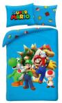 Carbotex Super Mario ágyneműhuzat szett - Team (NO-668BL) (NO-668BL)