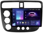 T'EYES CC3 2K 360 Autós navigáció Honda Civic 7 2001-2005 6+128GB 9.5" QLED Octa-core 2Ghz Android 4G Bluetooth 5.1 DSP