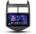 T'EYES CC3 2K autós navigáció Chevrolet Aveo T300 2012-2015-höz, 4+32 GB, 9, 5 hüvelykes QLED, Octa-Core 2 GHz, Android, 4G, Bluetooth 5.1, DSP