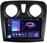 T'EYES CC3 2K Autós navigáció Dacia Logan 2 2012-2016 modellekhez, 6+128GB, 9.5" QLED Octa-core 2Ghz Android 4G Bluetooth 5.1 DSP