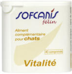 Lab Moureau Supliment pentru pisici Sofcanis Felin Vitalite, 40 cp: cretere, vitalitate, sntate osoas i blan