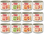 Animonda 12x200g animonda Carny Kitten nedves macskatáp vegyes csomag 4 változattal