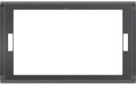 Geberit Sigma70 wc öblítő gomb rögzítő keret WC-hez fekete 115.623. QC. 1 (115623QC1)