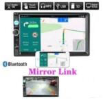FOXMAG24 Navigatie Auto FOXMAG24, Display Touchscreen 7 Inch, Telecomanda inclusa, Handsfree, Putere 4 x 60 W, Conectivitate Bluetooth, SD Card, Port USB, Functie camera auto, Design Modern, Negru