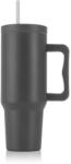  Termoszbögre, 1, 2 l, szívószállal, füllel, szürke 1605TER030 (1605TER030)