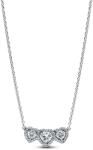 Pandora Glória szív trilógia collier nyaklánc (394412C01-45)