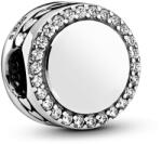 Pandora Moments Gravírozható csillogó ezüst charm (798747C01)