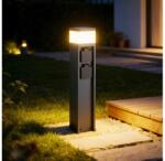 Brilagi - PILLAR kültéri lámpa 2 db SCHUKO aljzattal, 1xG9/11W/230V, IP44, antracit BRI812 (BG4753)