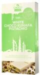 Choco Lake Premium White Dubai Бял шоколад Choco Kunafa & Pistachio Dubai, пълнен с крем от шамфъстък и пълнеж от кунаф 190 г