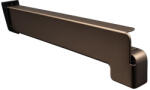 Gutmann Element capat pervaz aluminiu Gutmann BF 2506-Z stanga, maro, pentru GS 25 latime 210 mm