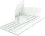 Gutmann Element de colt preluare apa Gutmann Delta 180 mm, stanga