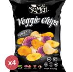 SAMAI Veggie chips tengeri sós 4X115 g