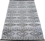TEMPO KONDELA Covor de terasă, gri/alb/model, 120x180, MEIRIN TYP 2 Covor