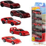 Mattel 5-Car Pack - Ferrari (JLN12)
