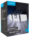 Modee LED szolár napelemes reflektor, 6500K, 650lm, ABS-polipropilén, IP44, mozgásérzékelő szenzor, Modee, ML-WS137 (ML-WS137)