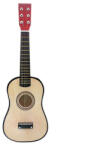 DEPOX Chitara pentru copii, clasica, lemn, Junior Natur, 54 cm (0506) Instrument muzical de jucarie