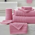 Ralex Pucioasa Prosop baie bumbac 100% 600 GSM Luxury-roz (RPU-102942) Prosop