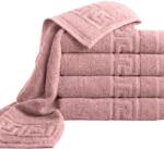 Ralex Pucioasa Prosop horeca bumbac 500 GSM Greek Border-mountbatten pink (RPU-105629) Prosop