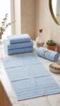 Ralex Pucioasa Prosop baie bumbac 100% 600 GSM Luxury-bleu (RPU-102952) Prosop