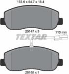 TEXTAR Fékbetét készlet TEXTAR 2514701 for RENAULT, NISSAN, VAUXHALL, OPEL (2514701)