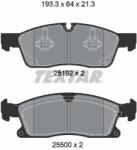 TEXTAR Fékbetét készlet TEXTAR 2519202 for MERCEDES-BENZ (2519202)