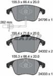 TEXTAR Fékbetét készlet TEXTAR 2470601 for AUDI, VW, SEAT, SKODA (2470601)