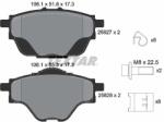 TEXTAR Fékbetét készlet TEXTAR 2582701 for PEUGEOT, CITROËN, VAUXHALL, GEELY, … (2582701)