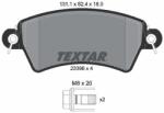 TEXTAR Fékbetét készlet TEXTAR 2339602 for CITROËN, PEUGEOT (2339602)