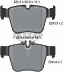 TEXTAR Fékbetét készlet TEXTAR 2242301 for MERCEDES-BENZ (2242301)