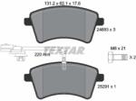 TEXTAR Fékbetét készlet TEXTAR 2469306 for RENAULT, NISSAN (2469306)