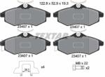 TEXTAR Fékbetét készlet TEXTAR 2340702 for CITROËN (2340702)