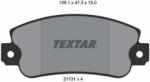 TEXTAR Fékbetét készlet TEXTAR 2113102 for ALFA ROMEO, NISSAN (2113102)