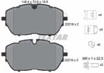 TEXTAR Fékbetét készlet TEXTAR 2221801 for PEUGEOT, DS (2221801)