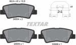 TEXTAR Fékbetét készlet TEXTAR 2493401 for HYUNDAI, KIA, SSANGYONG, PROTON (2493401)