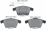 TEXTAR Fékbetét készlet TEXTAR 2374602 for VW (2374602)