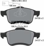 TEXTAR Fékbetét készlet TEXTAR 2472901 for FIAT, OPEL, CHRYSLER (2472901)