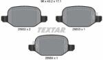 TEXTAR Fékbetét készlet TEXTAR 2565201 for FIAT (2565201)