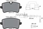 TEXTAR Fékbetét készlet TEXTAR 2521401 for VW, AUDI (2521401)