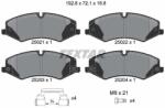 TEXTAR Fékbetét készlet TEXTAR 2502201 for LAND ROVER (2502201)