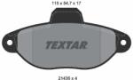 TEXTAR Fékbetét készlet TEXTAR 2143602 for FIAT, LANCIA (2143602)