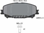 TEXTAR Fékbetét készlet TEXTAR 2280301 for MITSUBISHI, RENAULT (2280301)